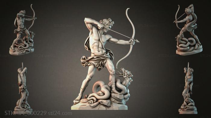Мифологические (STKMFI_000229) 3D модель для ЧПУ станка