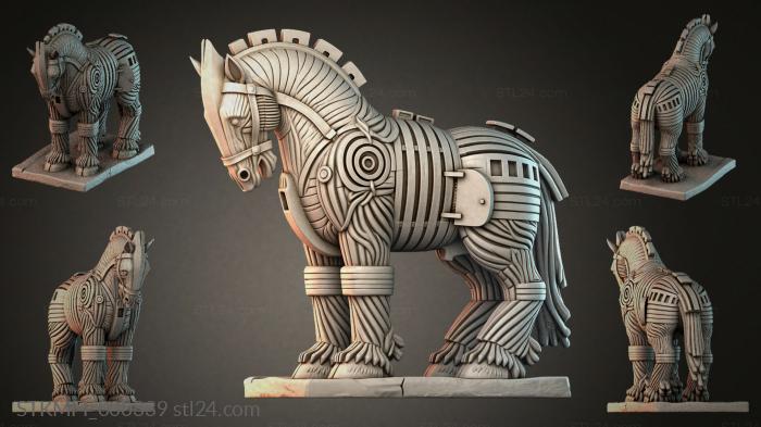 Мифологические (STKMFI_000339) 3D модель для ЧПУ станка
