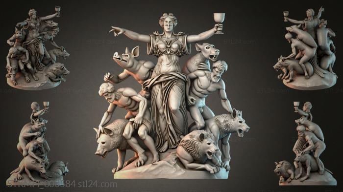 Мифологические (STKMFI_000584) 3D модель для ЧПУ станка