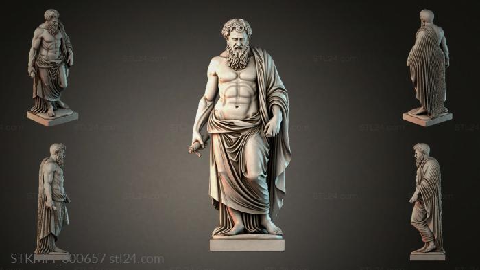 Мифологические (STKMFI_000657) 3D модель для ЧПУ станка