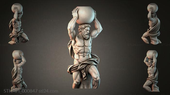 Мифологические (STKMFI_000847) 3D модель для ЧПУ станка