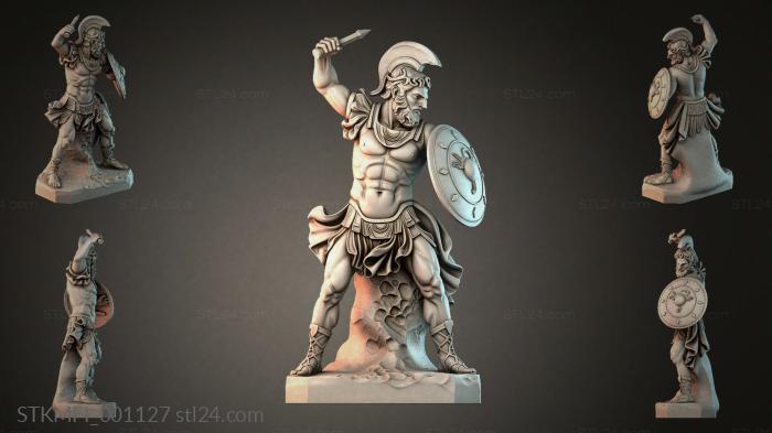 Мифологические (STKMFI_001127) 3D модель для ЧПУ станка