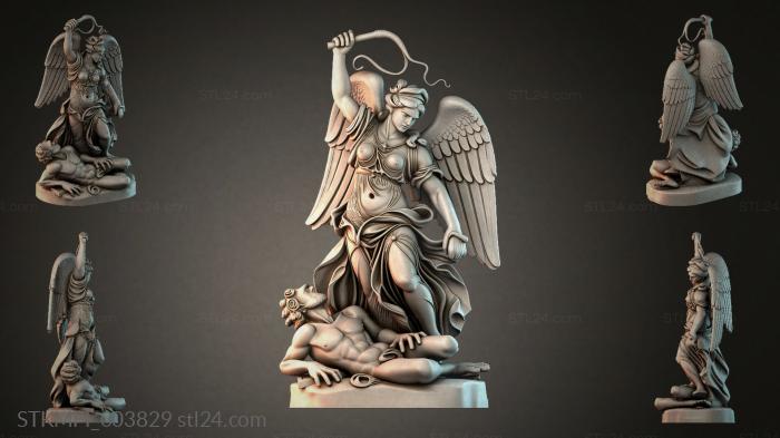 Мифологические (STKMFI_003829) 3D модель для ЧПУ станка