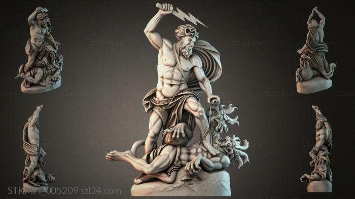 Мифологические (STKMFI_005209) 3D модель для ЧПУ станка
