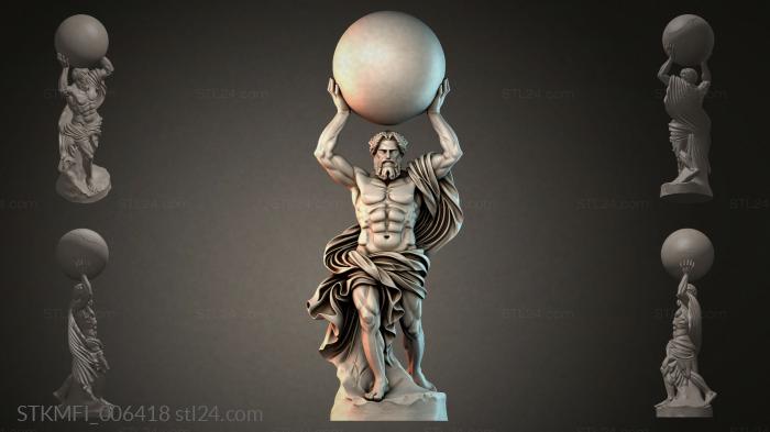 Мифологические (STKMFI_006418) 3D модель для ЧПУ станка