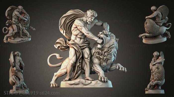 Мифологические (STKMFI_006919) 3D модель для ЧПУ станка