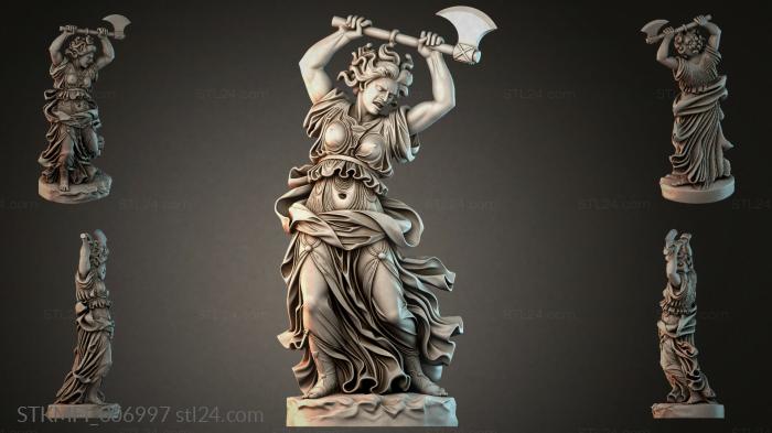 Мифологические (STKMFI_006997) 3D модель для ЧПУ станка