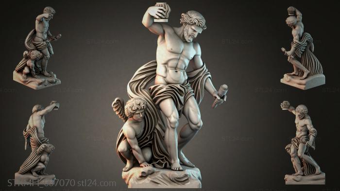 Мифологические (STKMFI_007070) 3D модель для ЧПУ станка