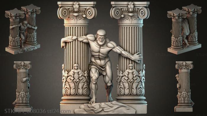 Мифологические (STKMFI_008036) 3D модель для ЧПУ станка