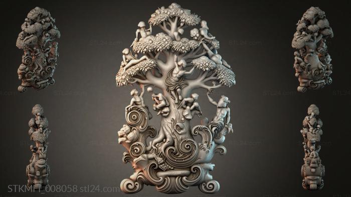 Мифологические (STKMFI_008058) 3D модель для ЧПУ станка