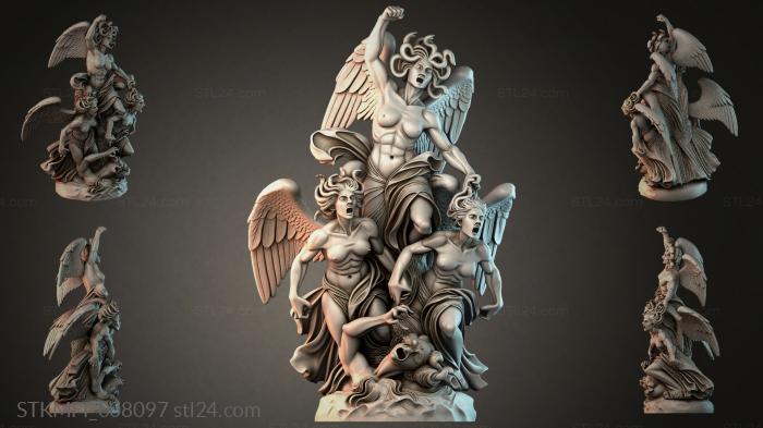 Мифологические (STKMFI_008097) 3D модель для ЧПУ станка