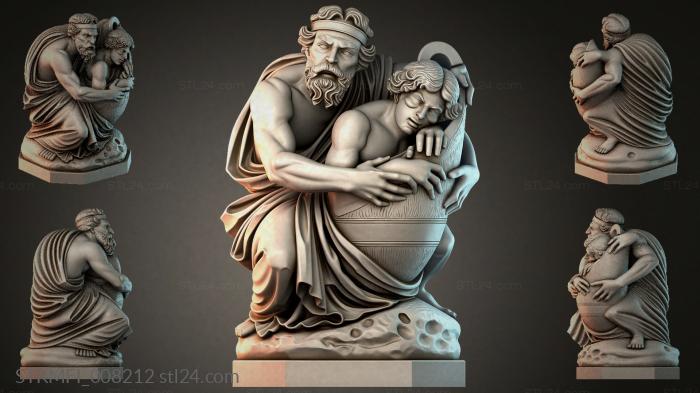 Мифологические (STKMFI_008212) 3D модель для ЧПУ станка