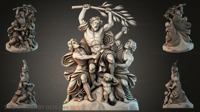Мифологические (STKMFI_008489) 3D модель для ЧПУ станка