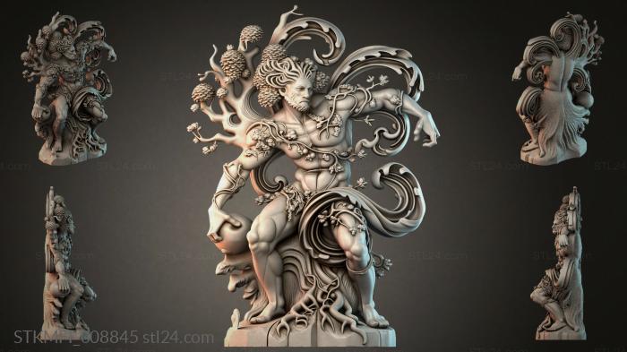 Мифологические (STKMFI_008845) 3D модель для ЧПУ станка