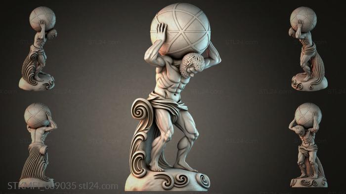 Мифологические (STKMFI_009035) 3D модель для ЧПУ станка