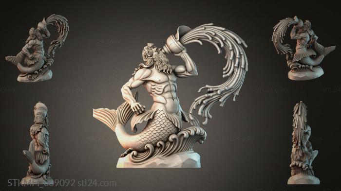 Мифологические (STKMFI_009092) 3D модель для ЧПУ станка