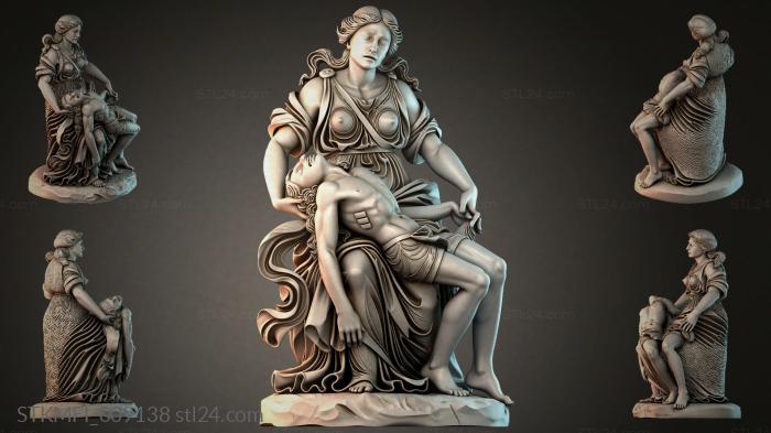 Мифологические (STKMFI_009138) 3D модель для ЧПУ станка