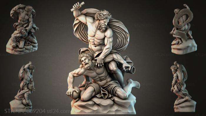 Мифологические (STKMFI_009204) 3D модель для ЧПУ станка
