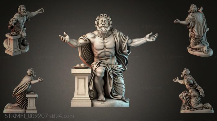 Мифологические (STKMFI_009207) 3D модель для ЧПУ станка