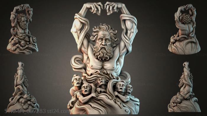 Мифологические (STKMFI_009283) 3D модель для ЧПУ станка