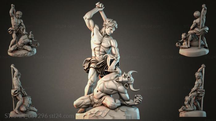 Мифологические (STKMFI_009296) 3D модель для ЧПУ станка