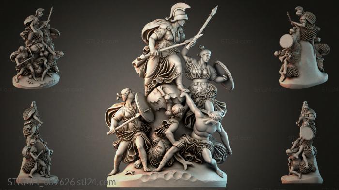 Мифологические (STKMFI_009626) 3D модель для ЧПУ станка