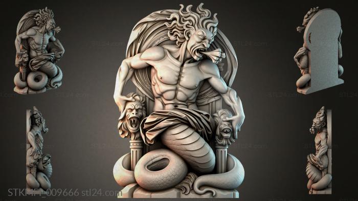 Мифологические (STKMFI_009666) 3D модель для ЧПУ станка