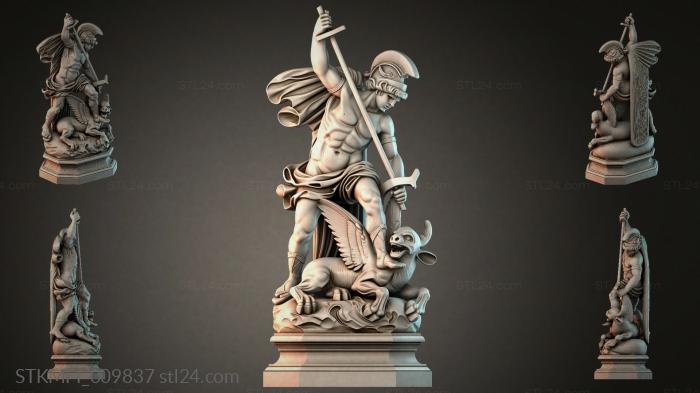 Мифологические (STKMFI_009837) 3D модель для ЧПУ станка
