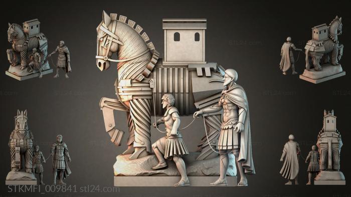 Мифологические (STKMFI_009841) 3D модель для ЧПУ станка