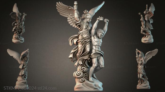Мифологические (STKMFI_010024) 3D модель для ЧПУ станка