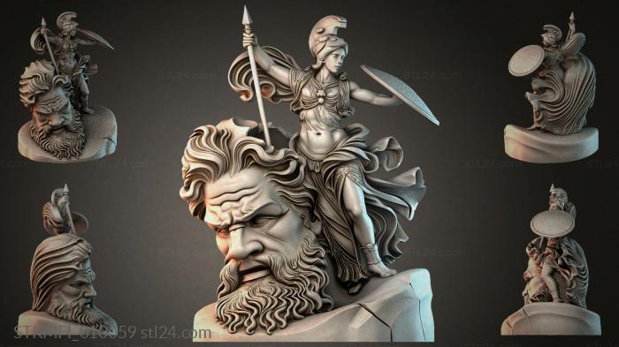 Мифологические (STKMFI_010059) 3D модель для ЧПУ станка