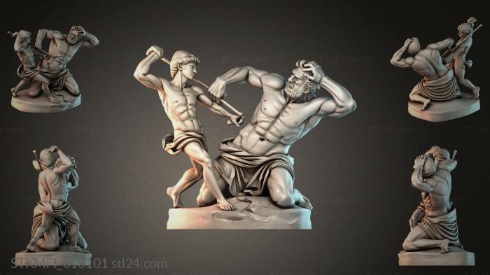 Мифологические (STKMFI_010101) 3D модель для ЧПУ станка