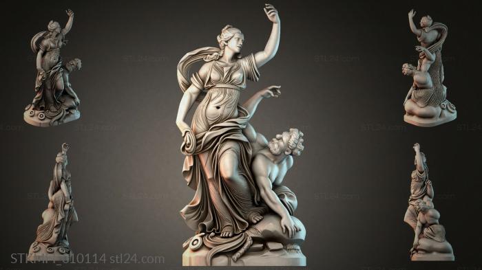 Мифологические (STKMFI_010114) 3D модель для ЧПУ станка