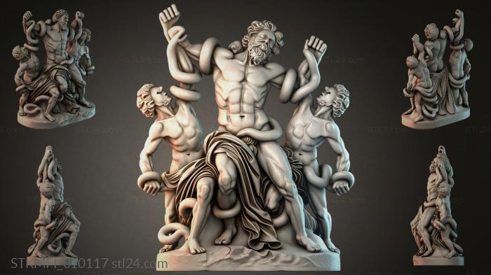 Мифологические (STKMFI_010117) 3D модель для ЧПУ станка