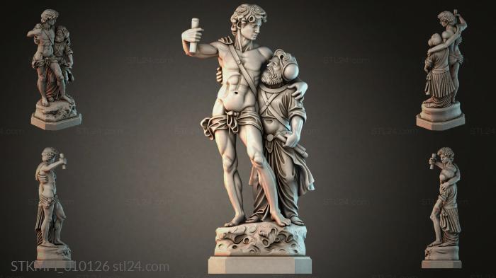 Мифологические (STKMFI_010126) 3D модель для ЧПУ станка