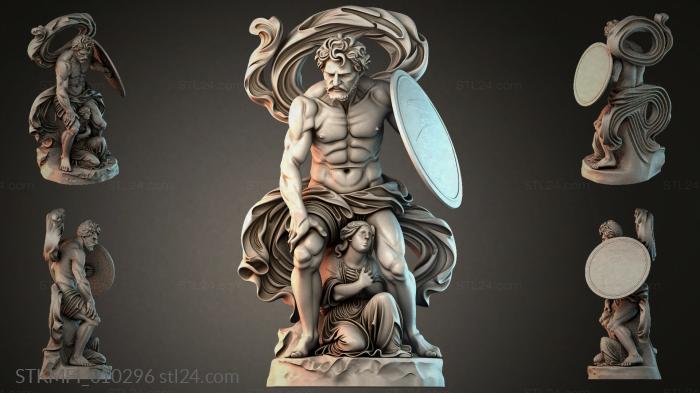 Мифологические (STKMFI_010296) 3D модель для ЧПУ станка