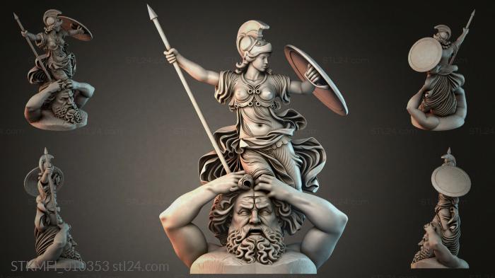 Мифологические (STKMFI_010353) 3D модель для ЧПУ станка