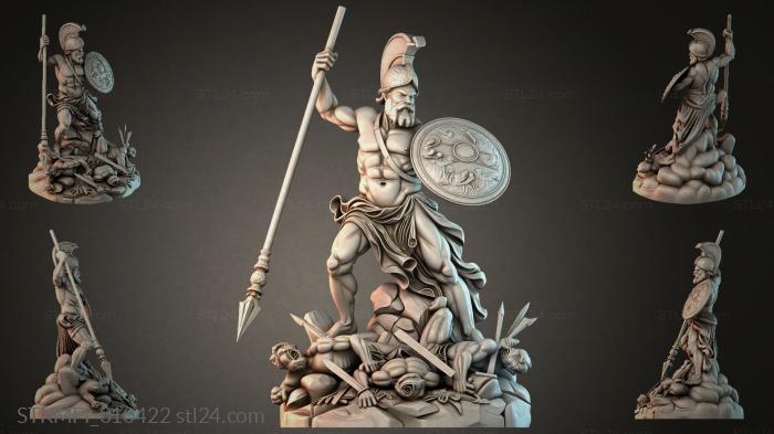 Мифологические (STKMFI_010422) 3D модель для ЧПУ станка