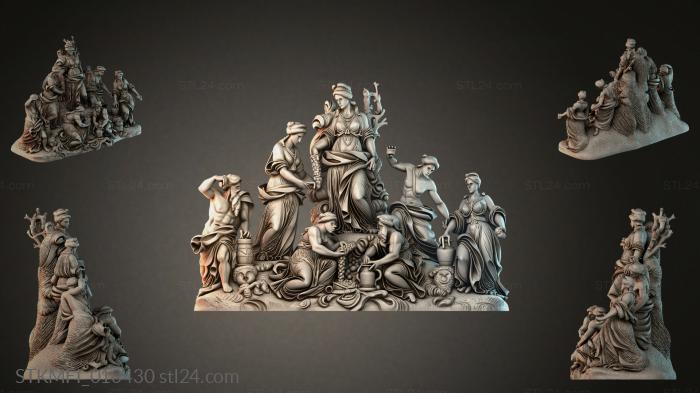 Мифологические (STKMFI_010430) 3D модель для ЧПУ станка