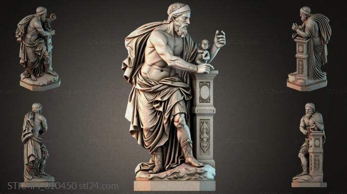 Мифологические (STKMFI_010450) 3D модель для ЧПУ станка