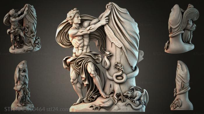Мифологические (STKMFI_010464) 3D модель для ЧПУ станка