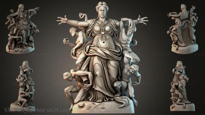 Мифологические (STKMFI_010466) 3D модель для ЧПУ станка