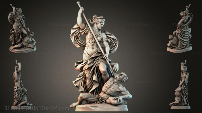 Мифологические (STKMFI_010610) 3D модель для ЧПУ станка