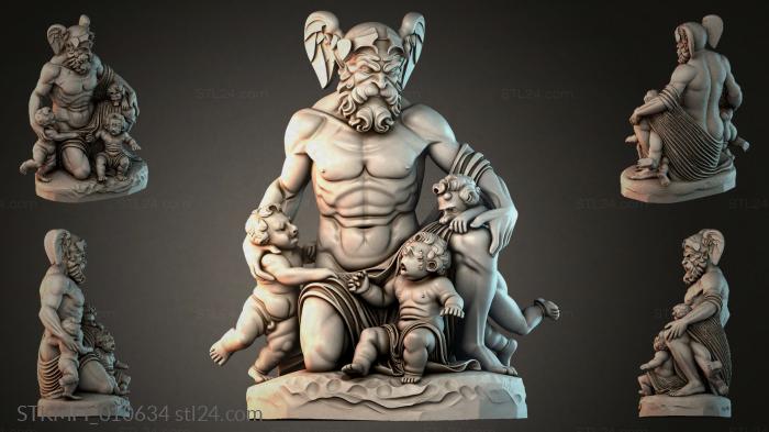Мифологические (STKMFI_010634) 3D модель для ЧПУ станка