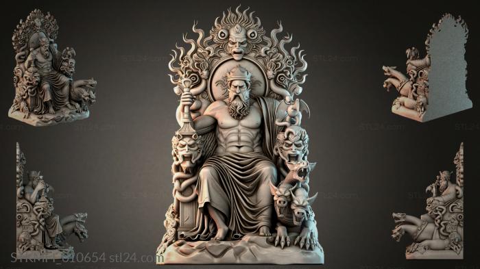 Мифологические (STKMFI_010654) 3D модель для ЧПУ станка