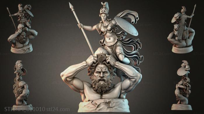 Мифологические (STKMFI_011010) 3D модель для ЧПУ станка