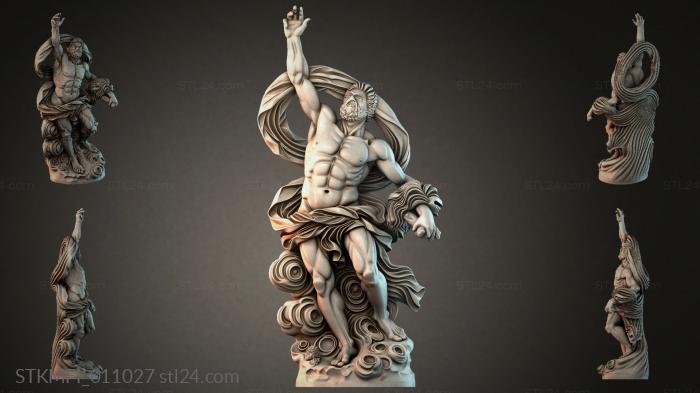 Мифологические (STKMFI_011027) 3D модель для ЧПУ станка