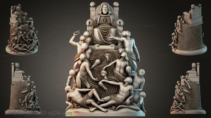 Мифологические (STKMFI_011610) 3D модель для ЧПУ станка