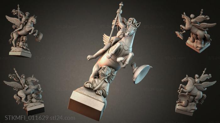Мифологические (STKMFI_011629) 3D модель для ЧПУ станка