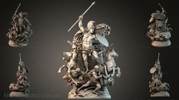 Мифологические (STKMFI_011833) 3D модель для ЧПУ станка